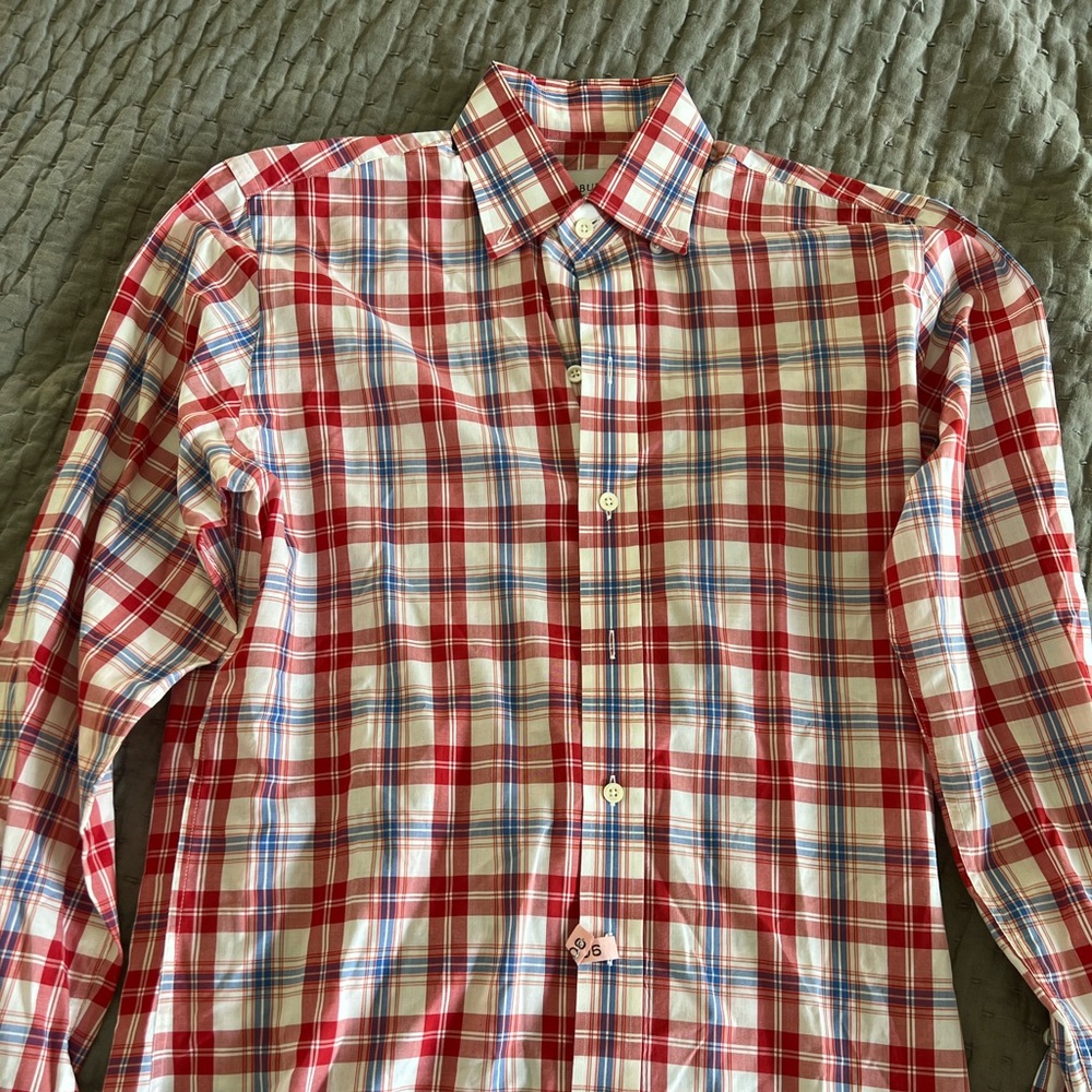 Ledbury patterned shirt 15” slim